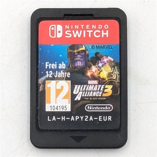 Marvel Ultimate Alliance 3 The Black Order - Cartridge - Nintendo Switch Game (A Grade) (Used) (ENG)